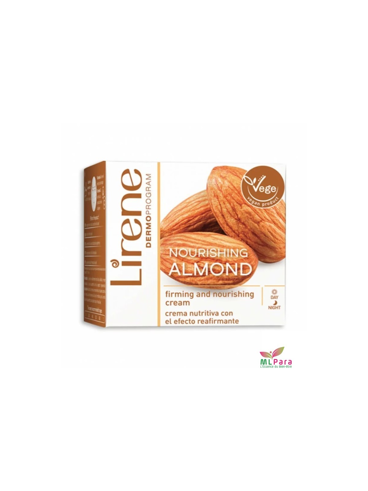 LIRENE vegan creme nourrissante raffermissante à l'amande 50ml