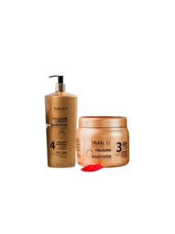 L'ORAMEL Shampoing Collagène Caviar 700ML +  Masque Fixateur collagène Caviar 500ML
