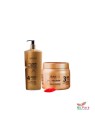 L'ORAMEL Shampoing Collagène Caviar 700ML +  Masque Fixateur collagène Caviar 500ML