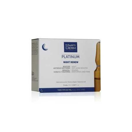 MARTI DERM PLATINUM NIGHT RENEW 10 AMPOULES