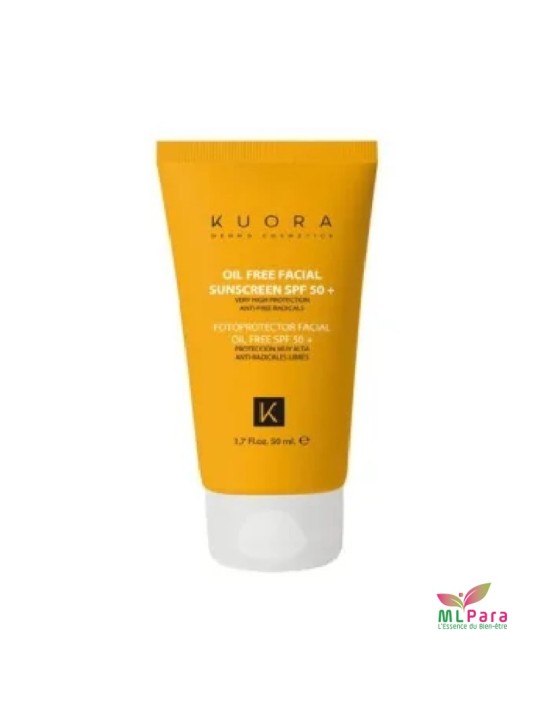 KUORA oil free facial spf 50+ 50ml