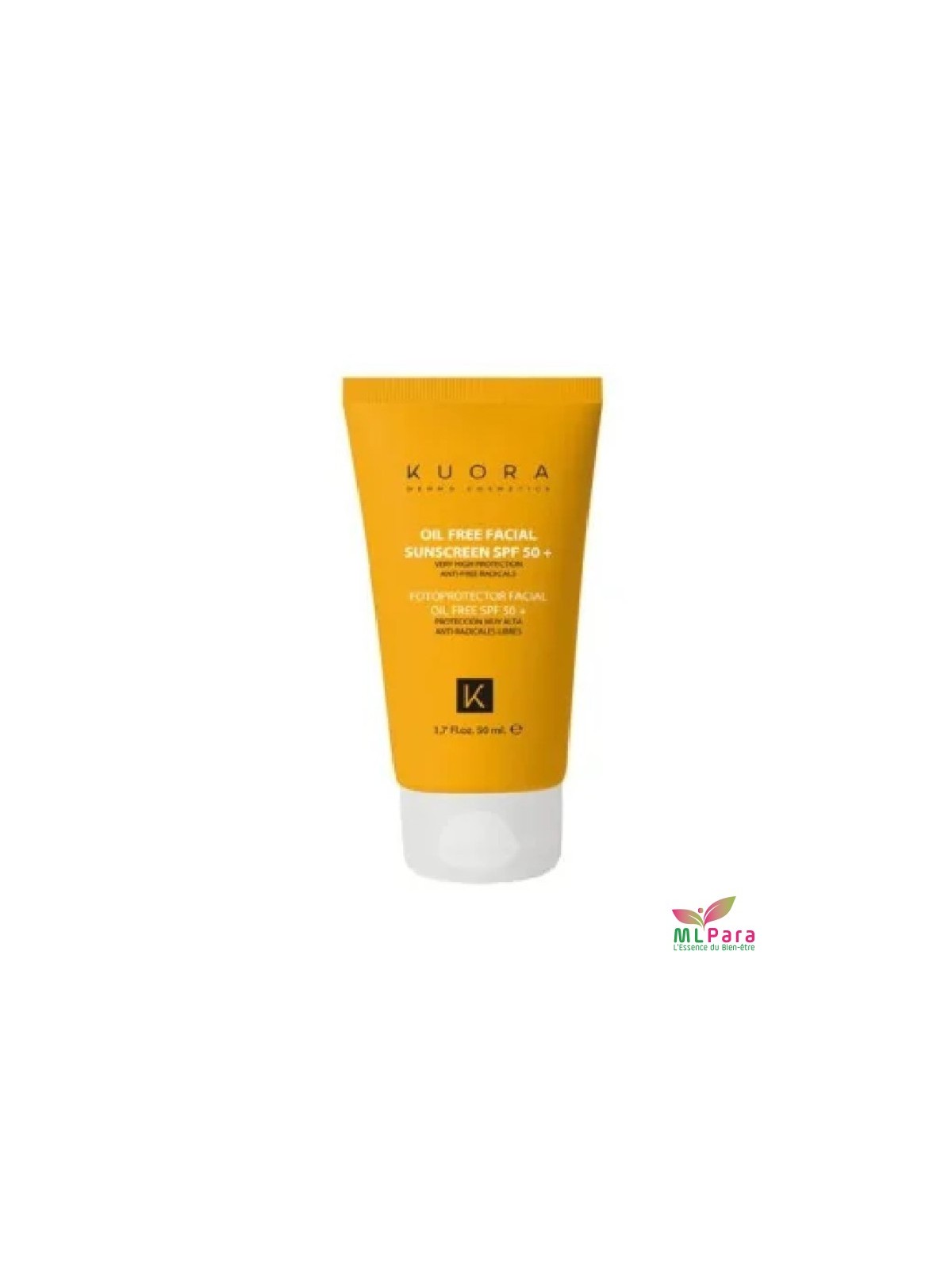 KUORA oil free facial spf 50+ 50ml