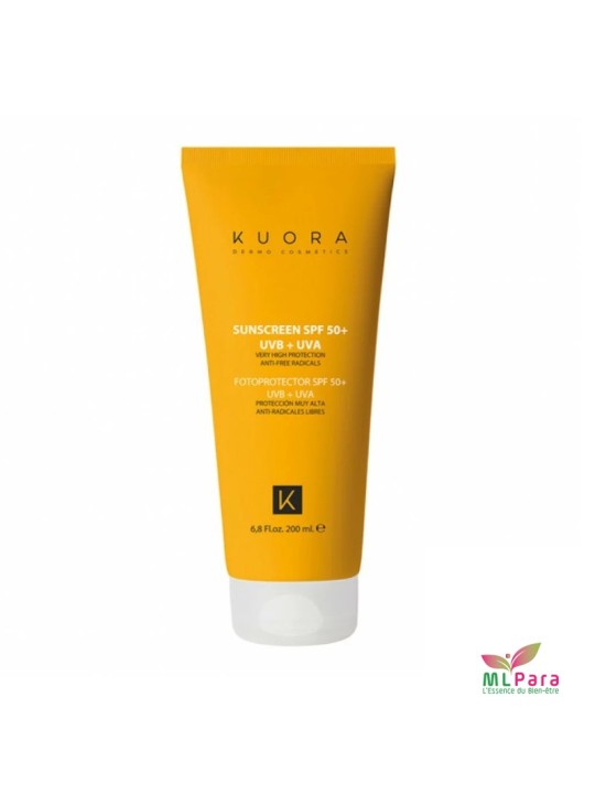 KUORA ecran visage & corps spf 50+ 200ml
