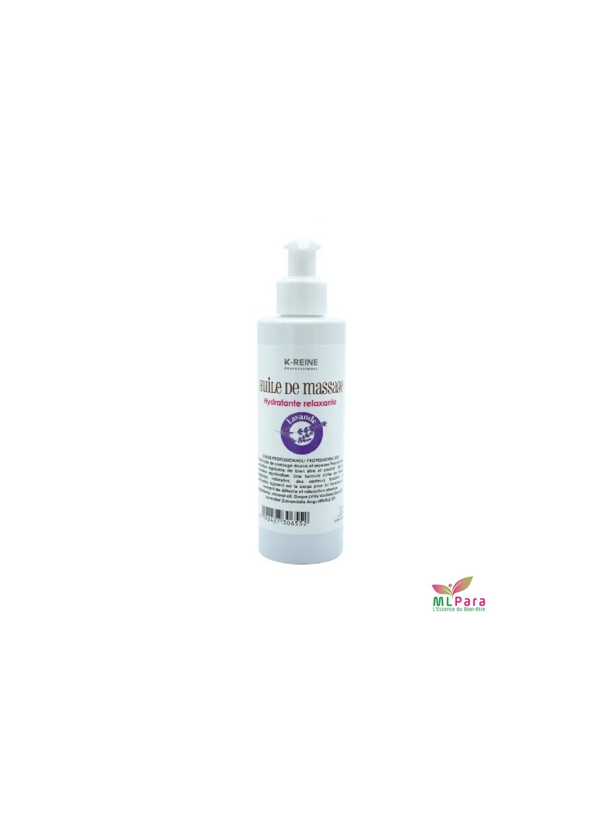 K-REINE huile de massage lavande 1l K-REINE huile de massage lavande 1l