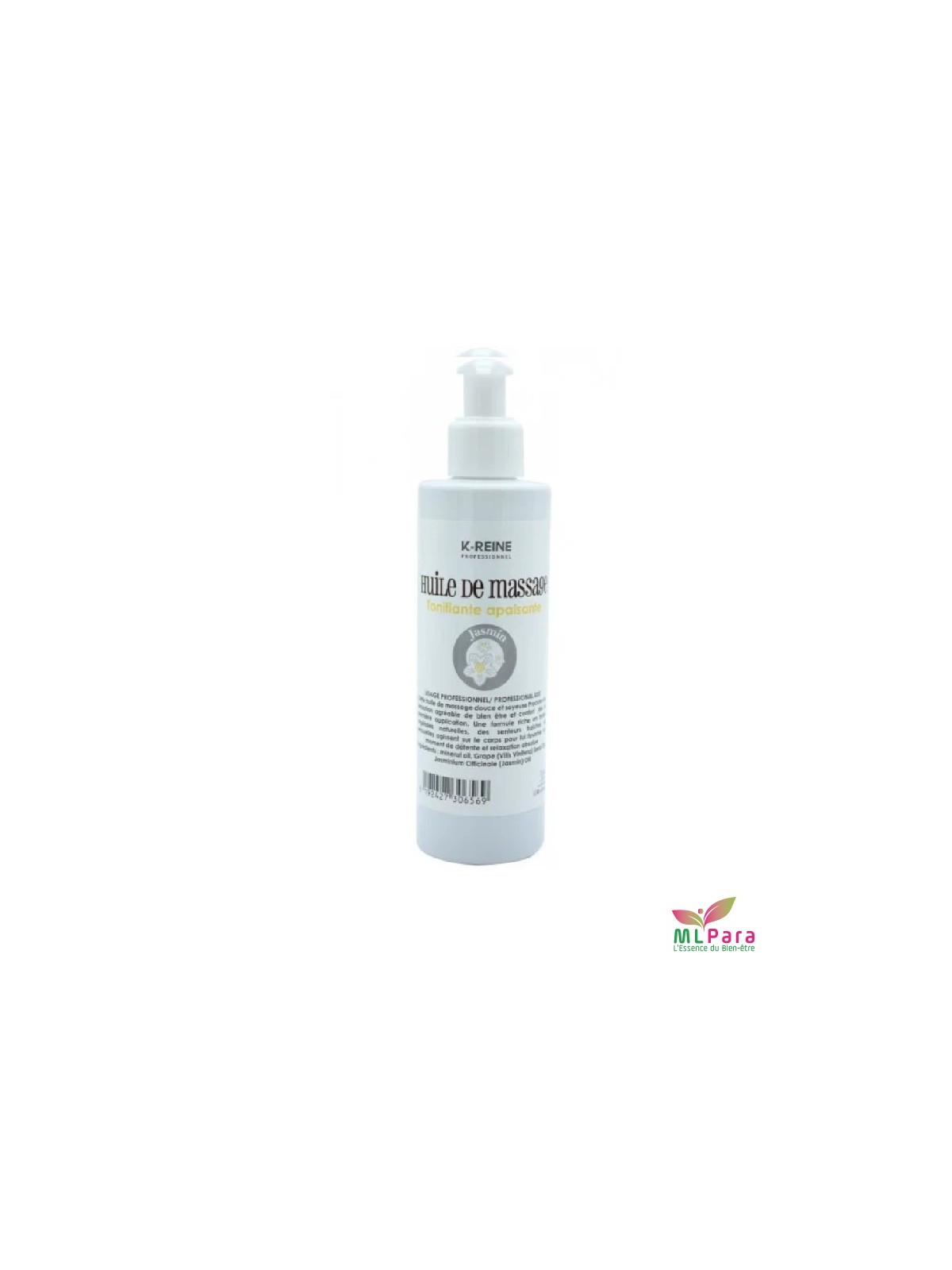K-REINE huile de massage jasmin 200ml