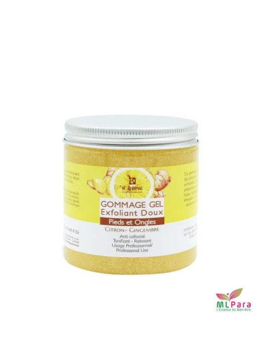 K-REINE gommage pieds citron-gingembre 250 ml
