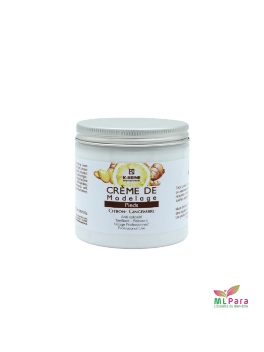 K-REINE creme modelage pieds citron gingembre 250 ml
