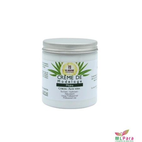K-REINE crème de modelage mains citron et aloé vera 250 ml