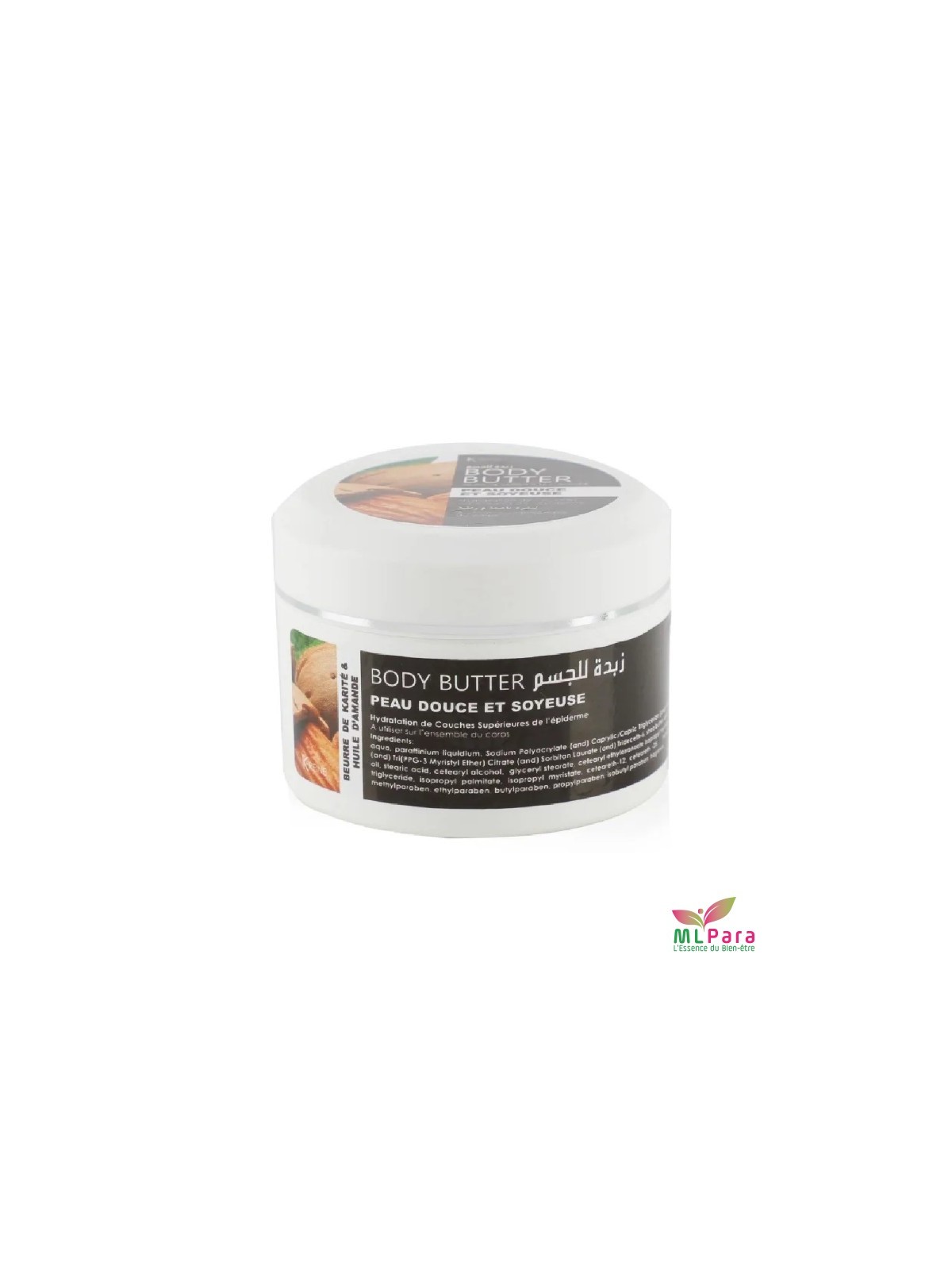 K-REINE body butter beurre corporel amande 250ml K-REINE body butter beurre corporel amande 250ml