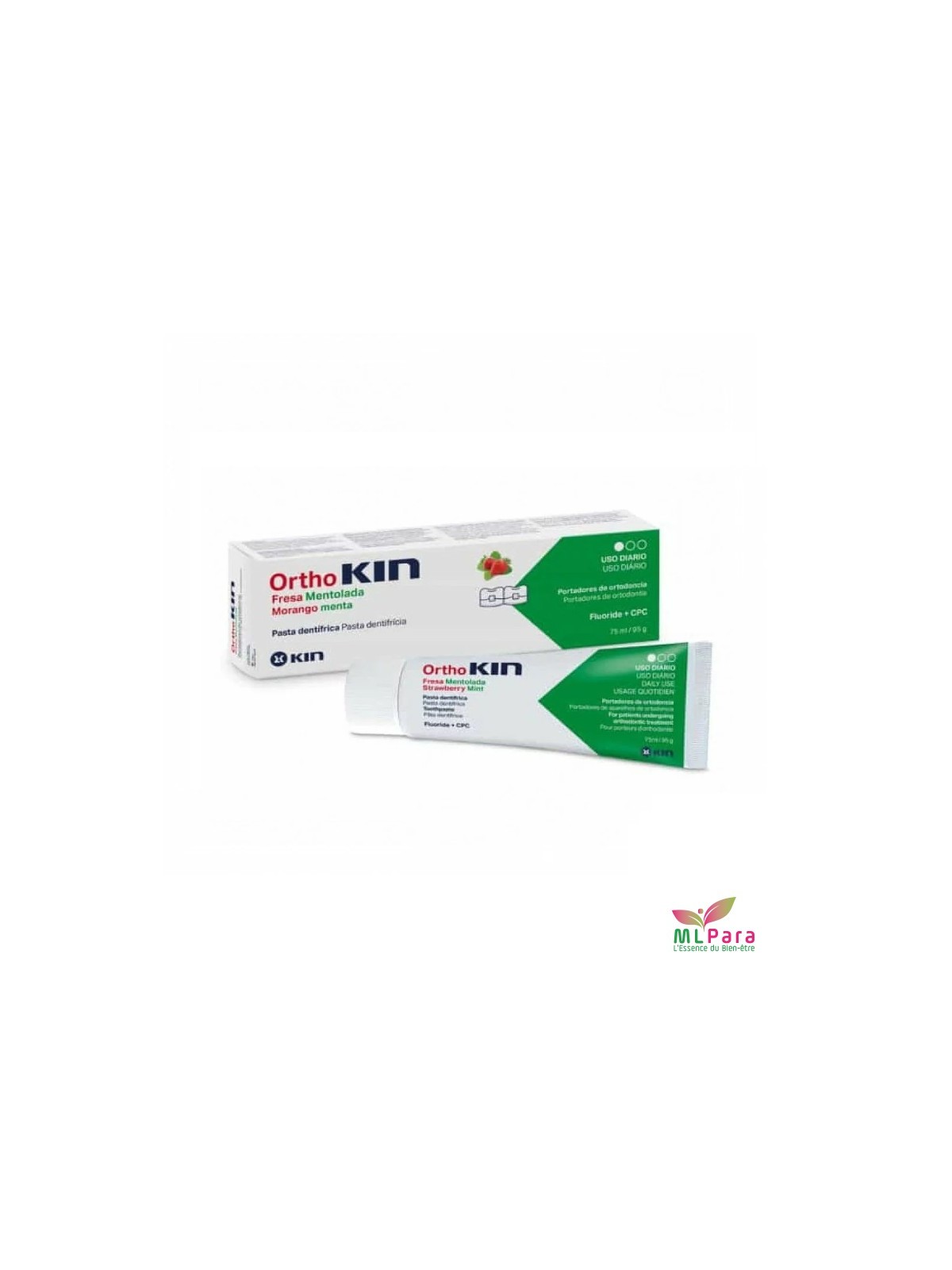 KIN orthokin pate dentifrice 75ml KIN orthokin pate dentifrice 75ml