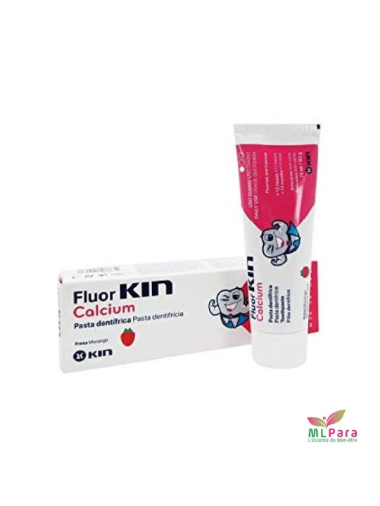 KIN fluor calcium dentifrice anti caries 75ml