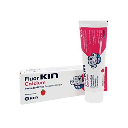 KIN fluor calcium dentifrice anti caries 75ml