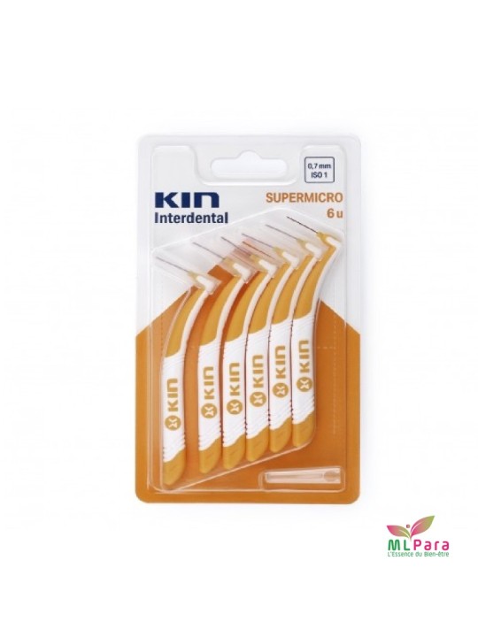 KIN brossette supermicro 0.7mm bt/6 (orange)