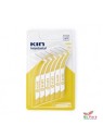 KIN brossette mini 1.1mm 5 unites(jaune)