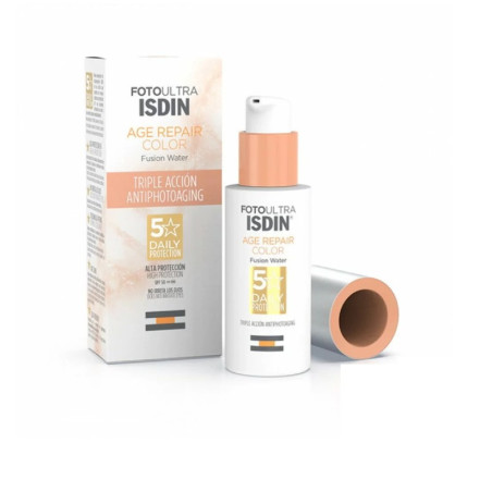 Ecran solaire teinté léger ISDIN FotoUltra Age Repair Color SPF50