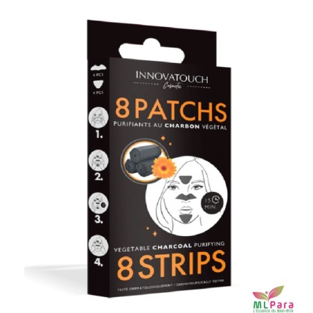 INNOVATOUCH Patchs purifiants x8 au Charbon