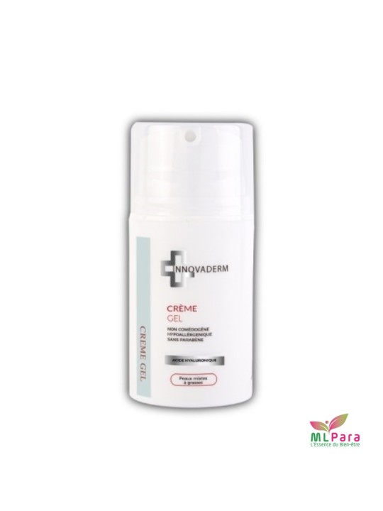 INNOVADERM CREME GEL ACIDE HYALURONIQUE PEAUX MIXTE A GRASSE 50ML