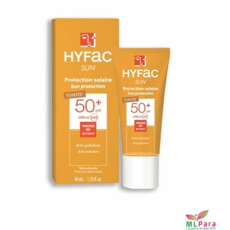 HYFAC sun protection solaire teintee spf 50+ 40ml