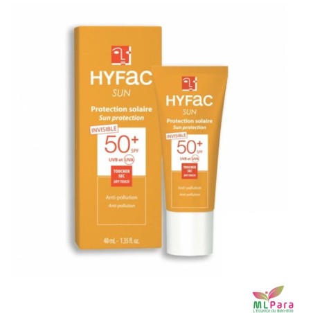 HYFAC  sun protection solaire invisible spf 50+ 40ml