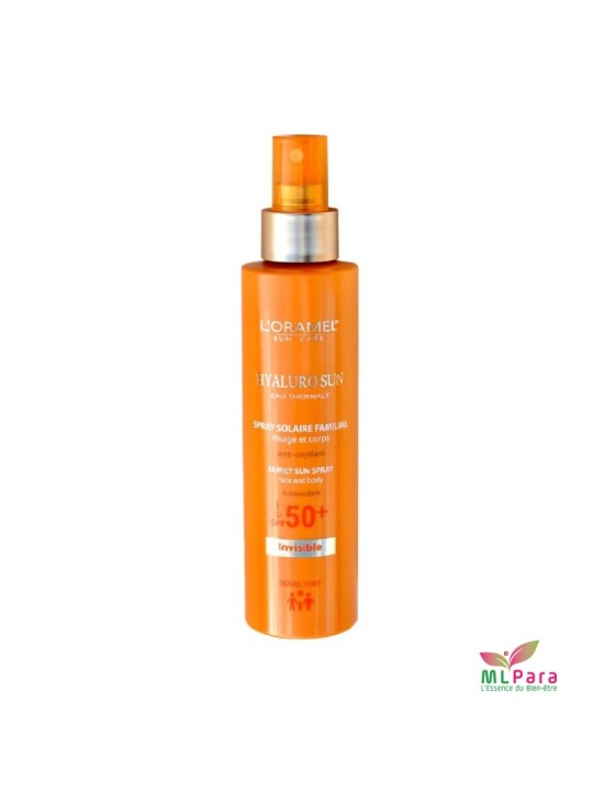 L'Oramel Hyalurosun   Spray solaire familial SPF50+  150ml