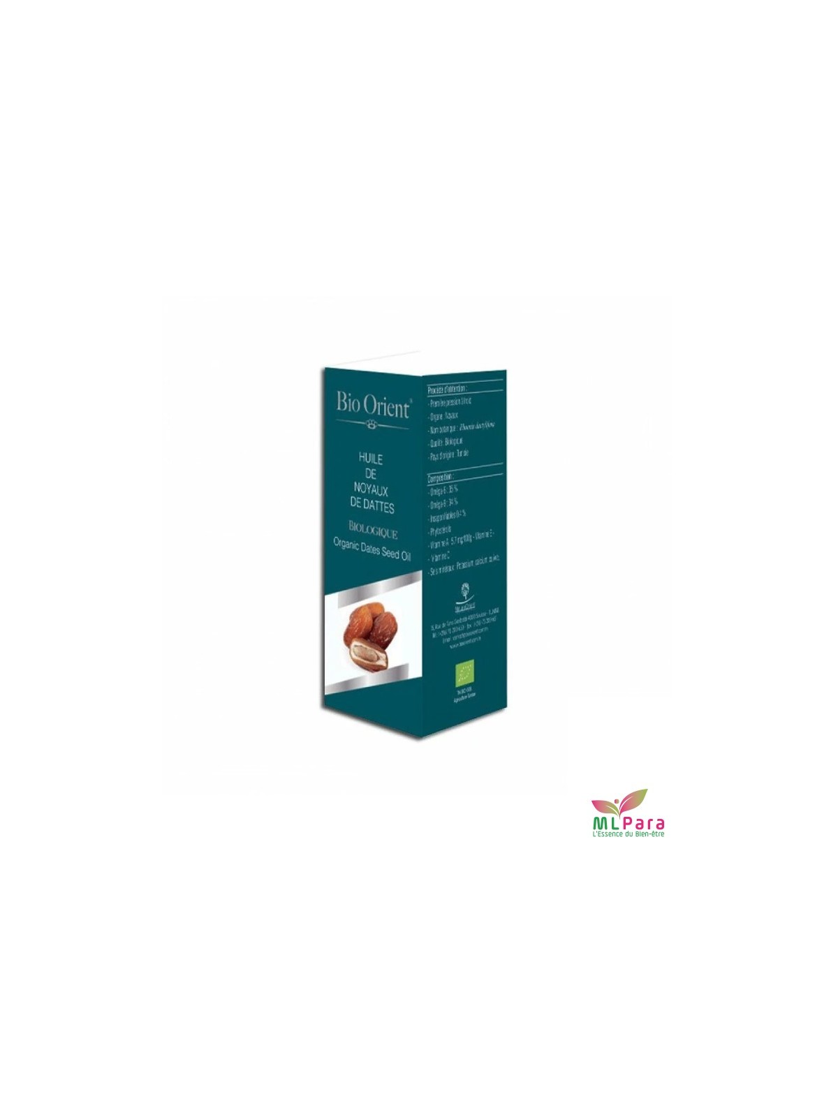 BIO-ORIENT Huile de Noyaux de Dattes 10ML