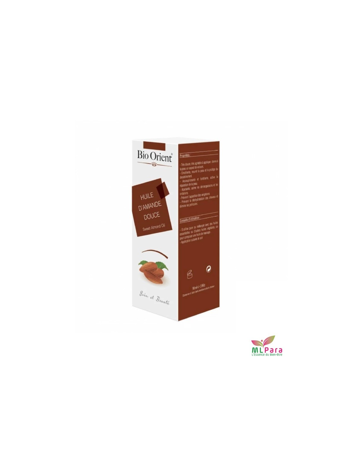 BIO-ORIENT Huile d'amande douce 90ML