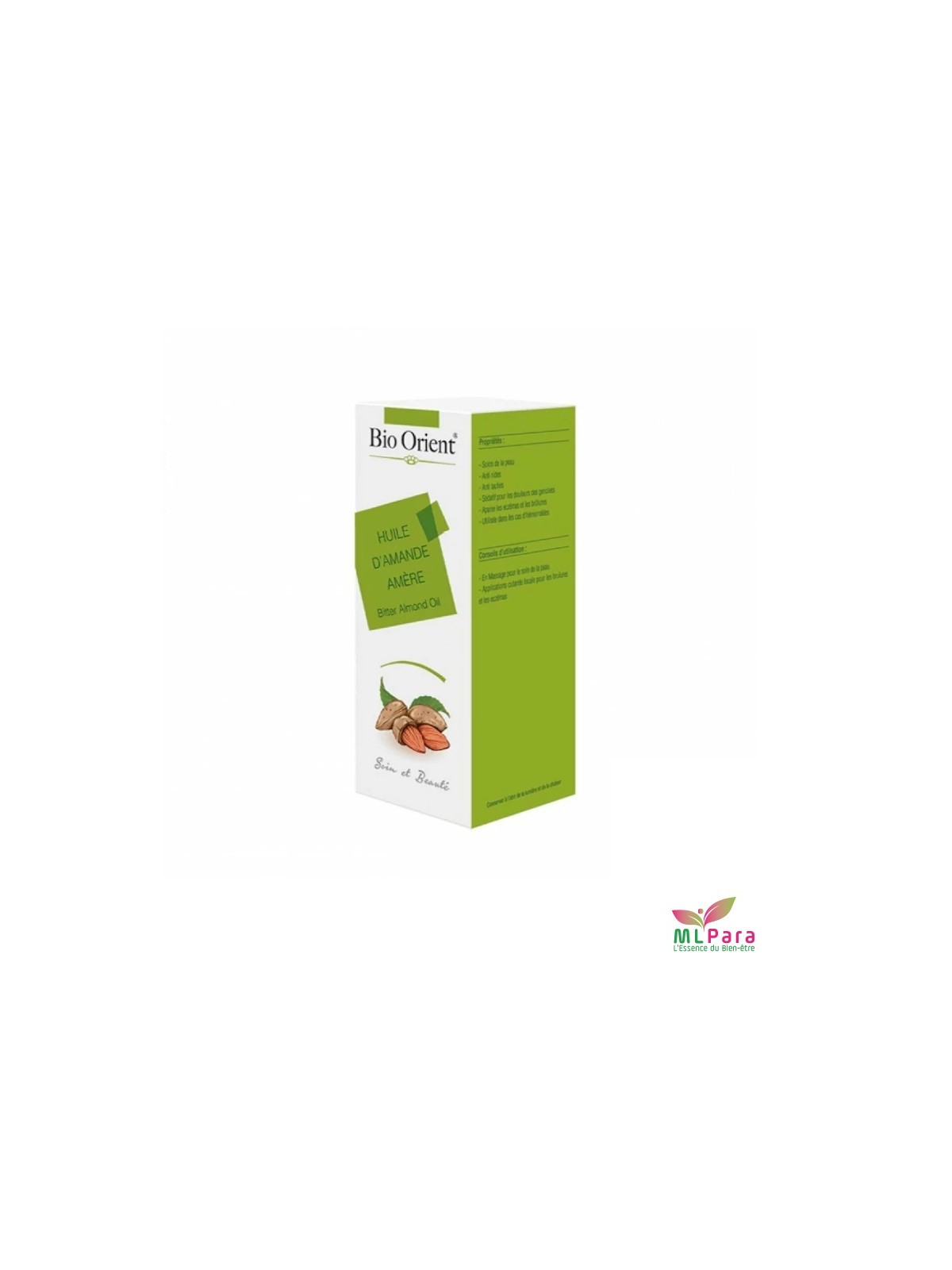 BIO-ORIENT huile d'amande amère 90ML BIO-ORIENT huile d'amande amère 90ML
