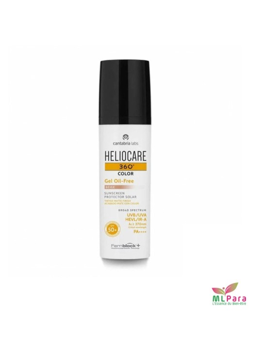 HELIOCARE 360° gel oil free spf 50+ beige 50 ml