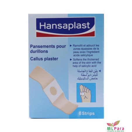 HANSAPLAST PANSEMENTS POUR DURILLONS boite de 6