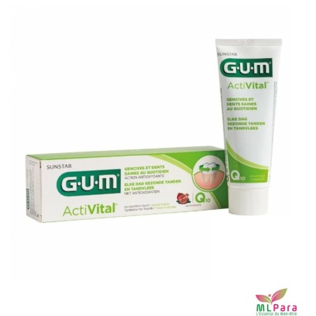GUM ActiVital Q10 Gel Dentifrice 6050