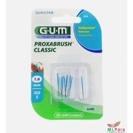 GUM brosset 614 fine coniq b/8