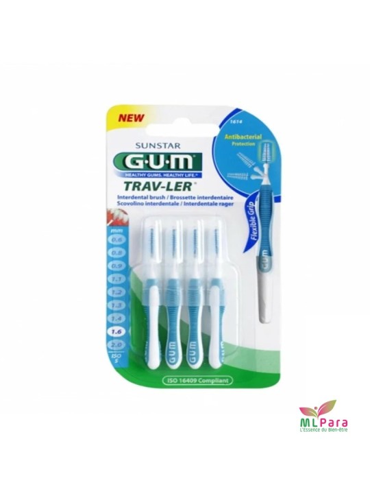 GUM  brossettes trav-ler 1614