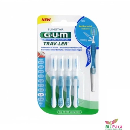 GUM  brossettes trav-ler 1614