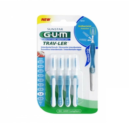 GUM  brossettes trav-ler 1614