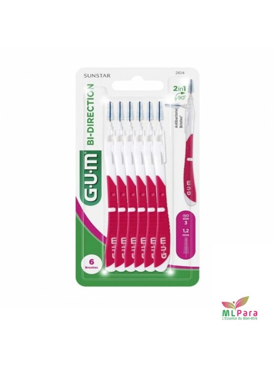 GUM broset bi-direction 1.2mm bt/6 ref 2614