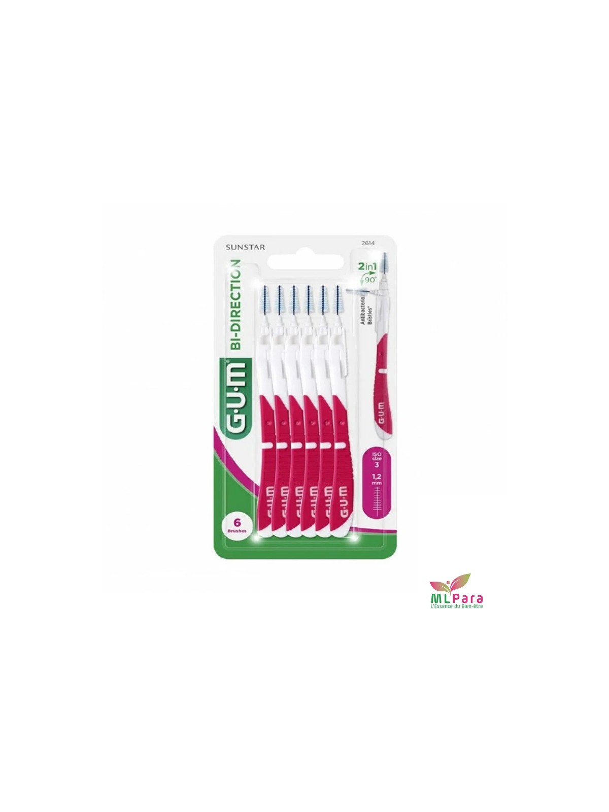 GUM broset bi-direction 1.2mm bt/6 ref 2614