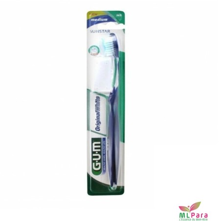 GUM Original White Brosse à dents Medium 563