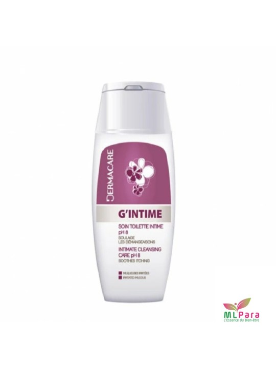 DERMACARE G’INTIME Soin Toilette Intime pH 8 100ML