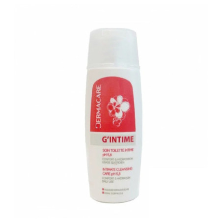 DERMACARE G’INTIME Soin Toilette Intime pH 5,8 100ML