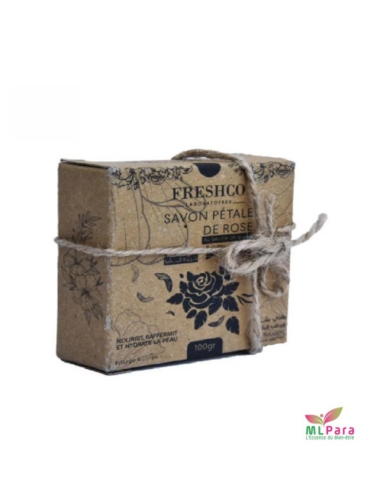 FRESHCO Savon petale de rose  100GR