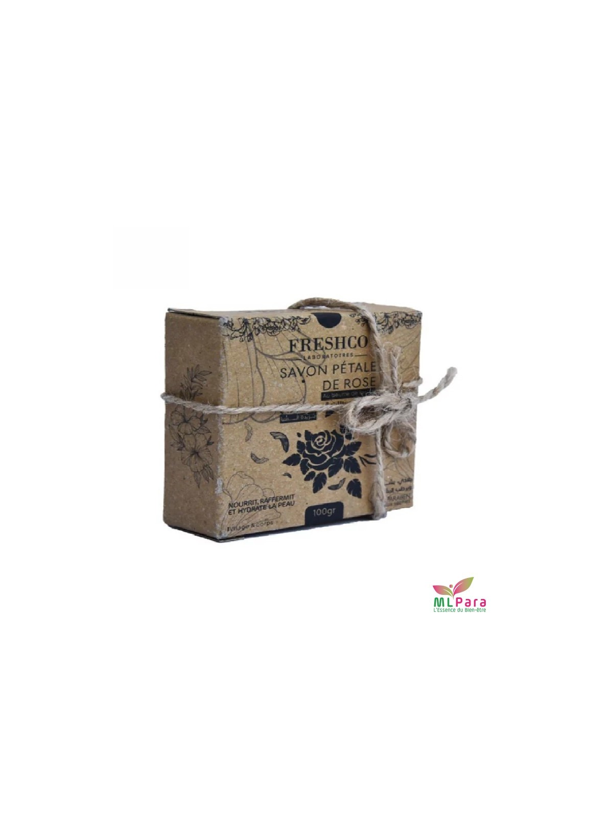 FRESHCO Savon petale de rose 100GR FRESHCO Savon petale de rose 100GR