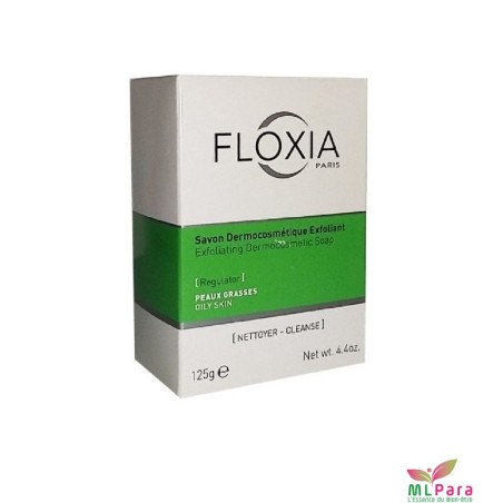 FLOXIA savon exfoliant peaux grasse