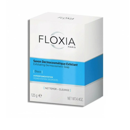 FLOXIA savon dermocosmétique exfoliant eclaircissant125 GR