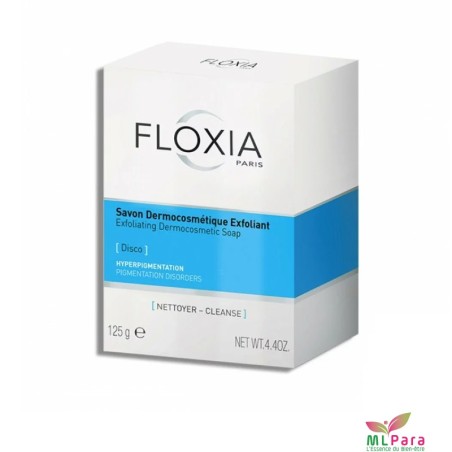 FLOXIA savon dermocosmétique exfoliant eclaircissant125 GR