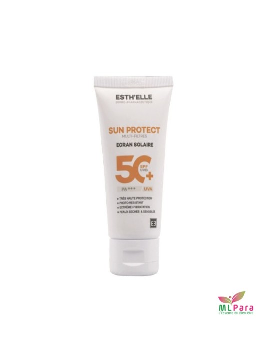 ESTH'ELLE ecran 50+ sun protect invisible 50ml