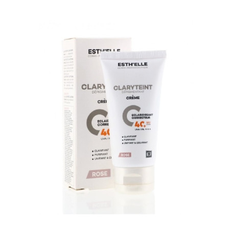 ESTH'ELLE clary teint spf 40+ rose 50 ml