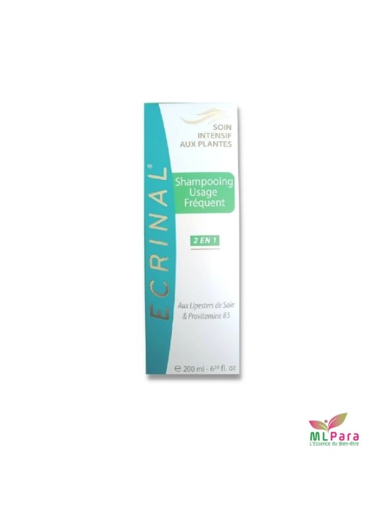 ECRINAL shampooing usage frequent 2en1 200ml ref:140