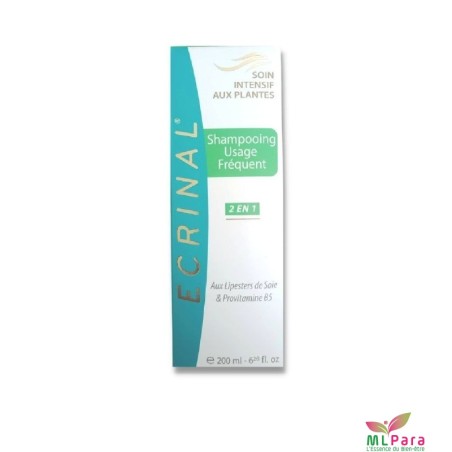 ECRINAL shampooing usage frequent 2en1 200ml ref:140