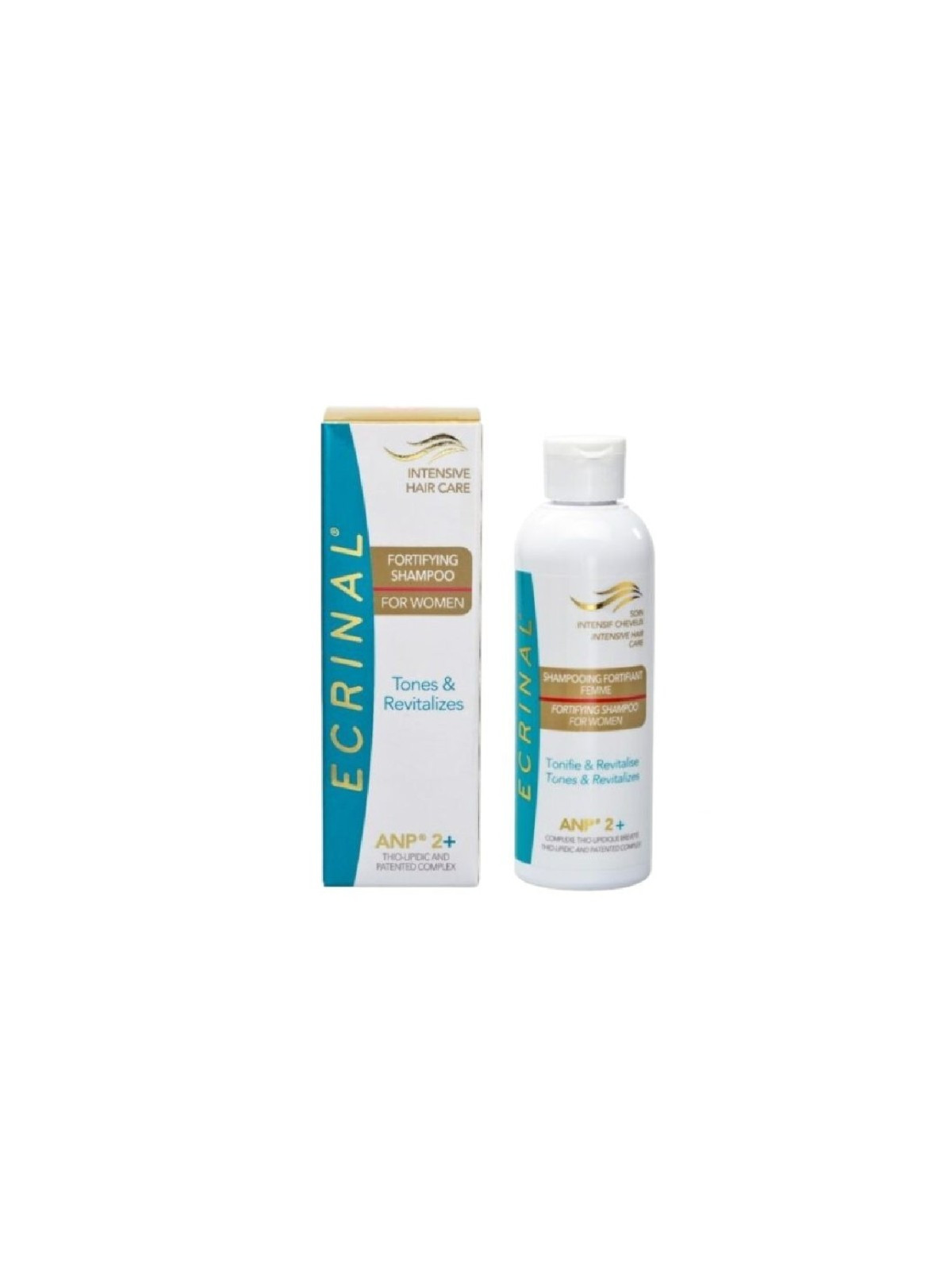 ECRINAL shampooing anti chute femme 200ml ref:129