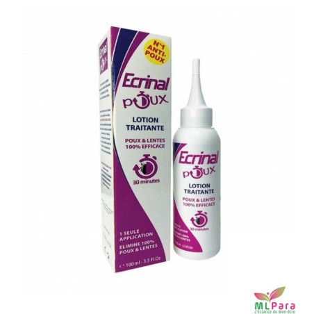 ECRINAL lotion traitante anti poux 100 ml ref:154